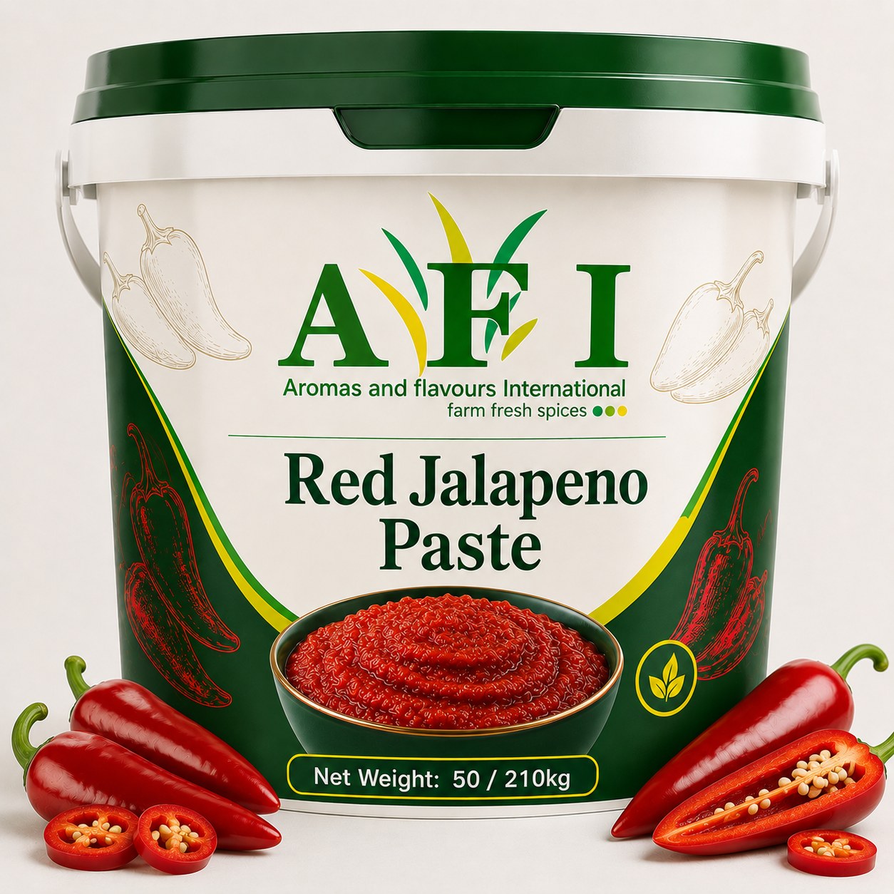 Red Jalapeño Paste, red jalapeno paste supplier USA EU