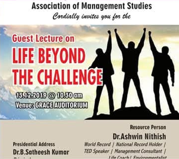 Event announcement: Life Beyond the Challenge at Association of Management Studies