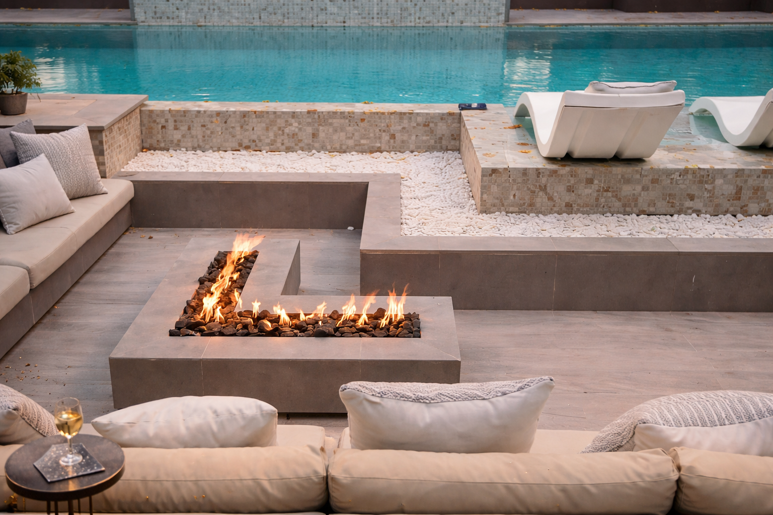 Outdoor Fire Features Installation Process
