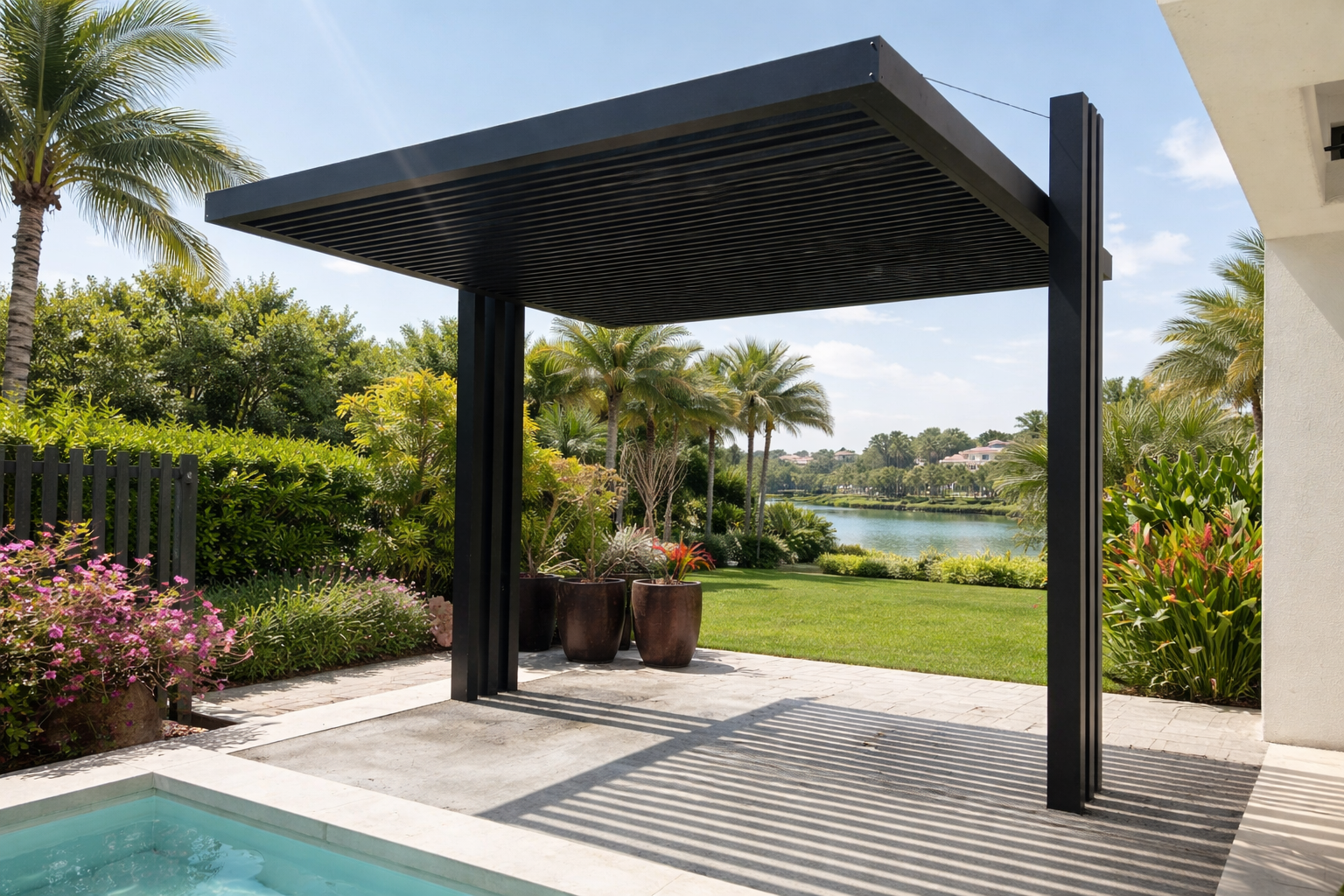 Automated Pergola Dubai - Fireworld BBQ UAE