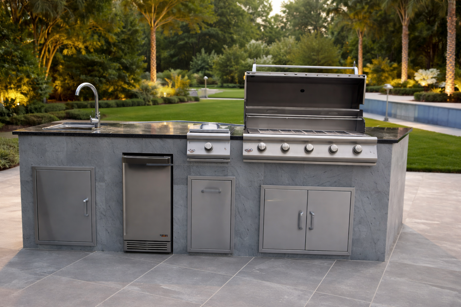 Outdoor Kitchen Installation