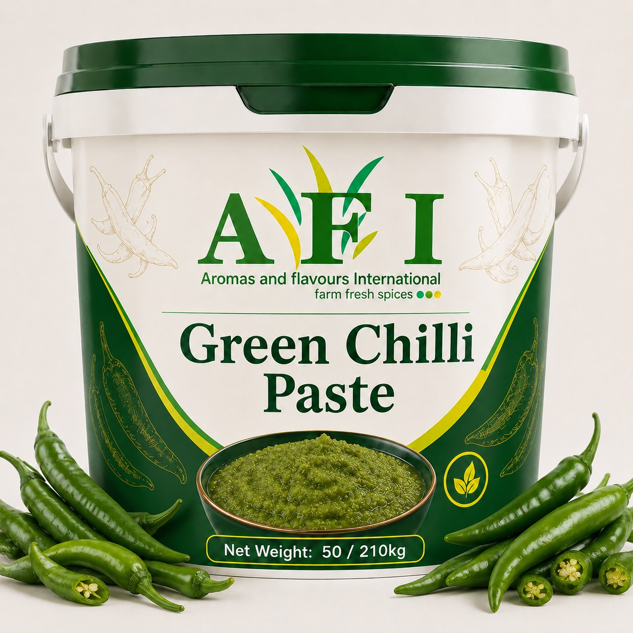 Green Chilli Paste — green chilli paste exporter India B2B