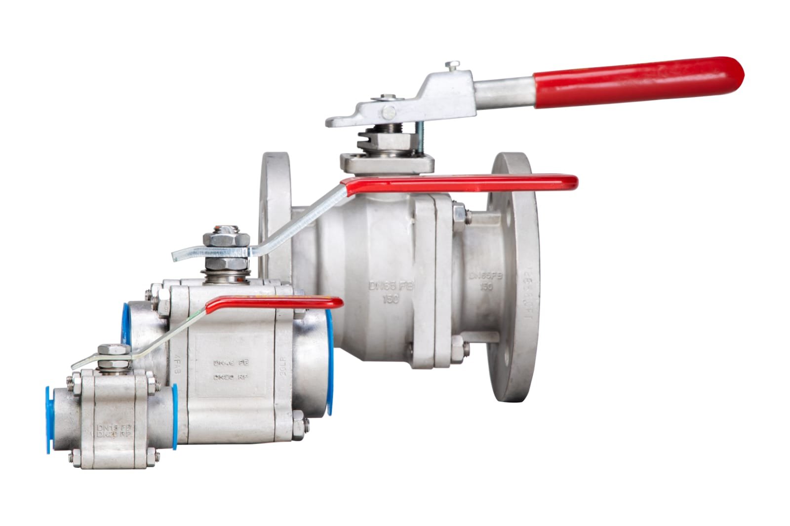2-piece and 3-piece ball valves