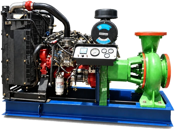 Engine driven pump set