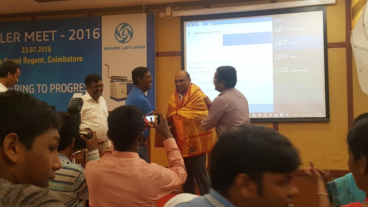 Dealer meet, 23 July 2016, Coimbatore