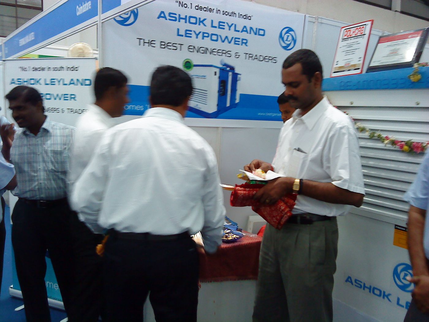 Stall with Leypower display