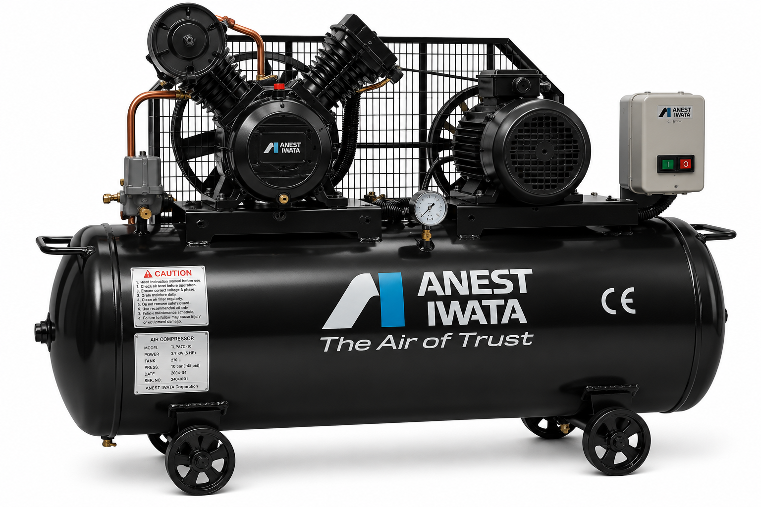 ANEST IWATA Lubricated Air Compressor – Authorised Distributor
